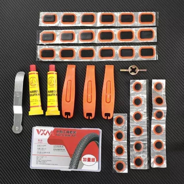 Bike Bicycle Flat Tire Repair Kit Tool Set Inner Tire Patch Repair Kit N0J9 C8C8