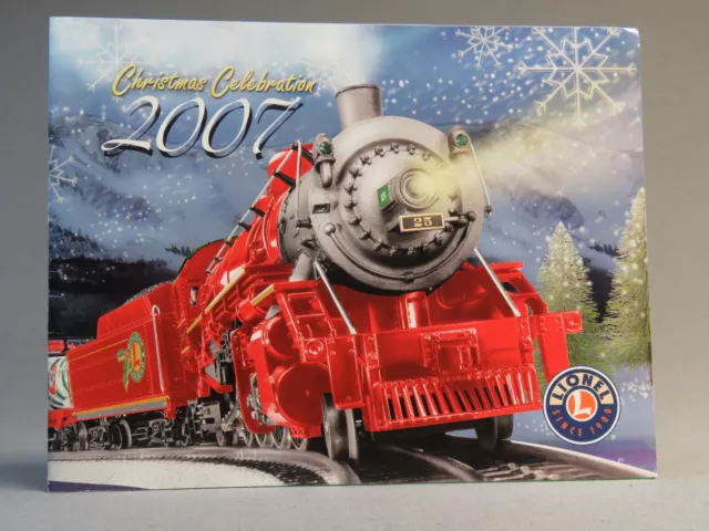 LIONEL CHRISTMAS CELEBRATION 2007 TRAIN PRODUCT CATALOG book manual