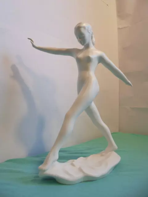 Ard Decor Porcelain Figure Female Dancer Nude Goebel