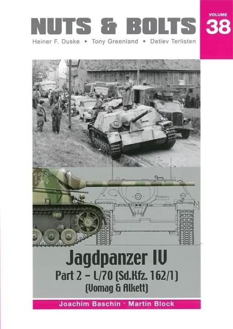 Nuts&Bolts 38: Jagdpanzer IV, Vol.2 L/70  Panzer-Modellbau/Buch/Fotos/Bilder