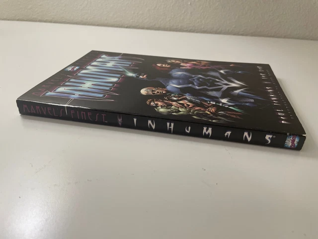 Inhumans TPB First Printing 2000 Marvels Finest Comics Graphic Novel VF+ 2