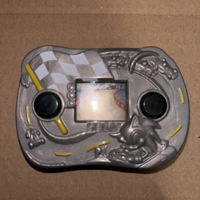 2004 MCDONALDS SEGA Sonic The Hedgehog Racing LCD Hand Held Video Game ...