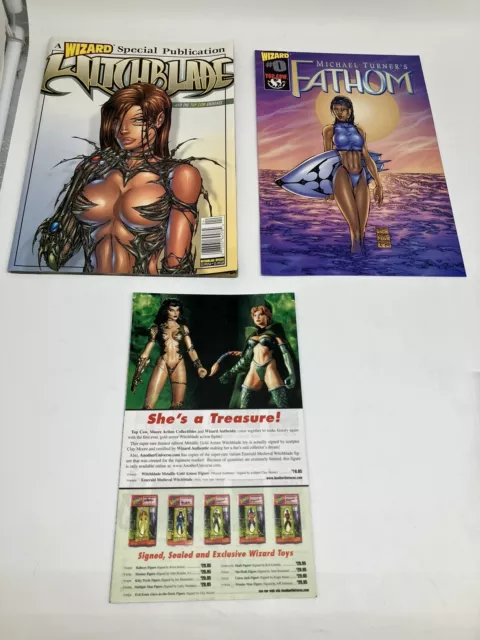 Wizard Special Publication Witchblade - Debut Issue Top Cow & Fathom #0 Wizard E
