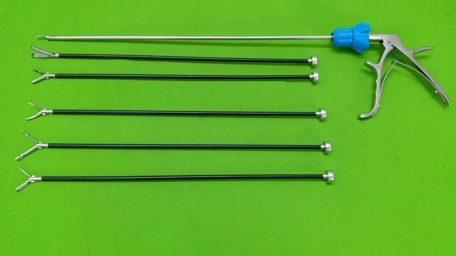 Addler Laparoscopic Basic Instrument Set 5Mmx330Mm Endoscopy Surgical Inst 6Pcs