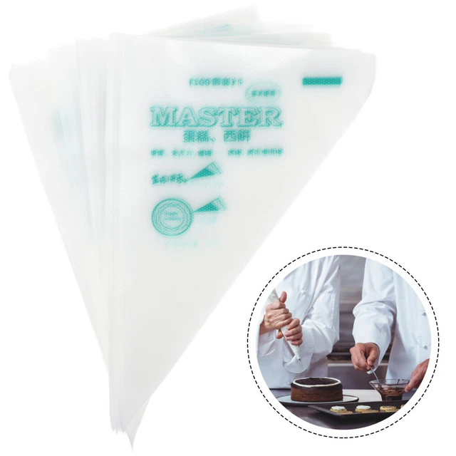 200 pz sacchetti per tubazioni accoppiatore ghiaccio decorazione torta monouso