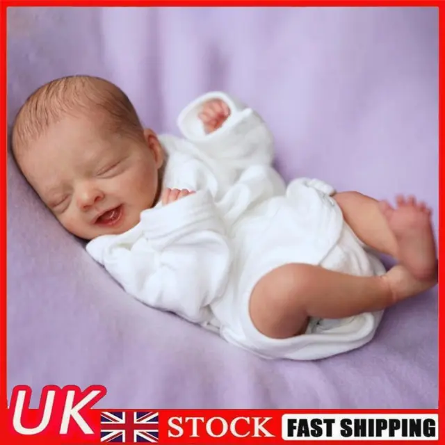 Unfinished Reborn Doll Kit Soft Touch Realistic Hand-assembled Emotions Babies