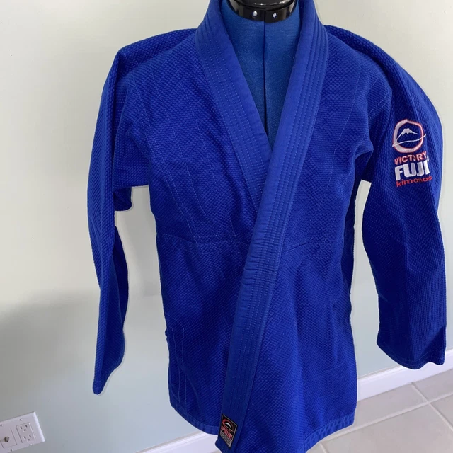 FUJI KIMONO SIZE A2 Blue Brazilian JiuJitsu Judo GI Martial Arts Top