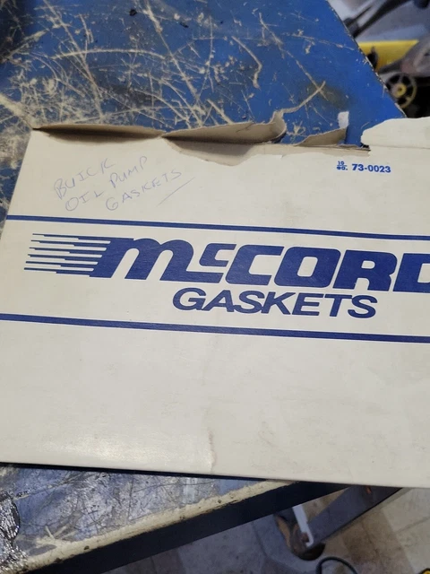 Mccord Engine Oil Pump Gasket P/N: 73-0023