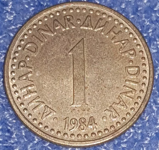 1 Dinar *** Jugoslawien  *** 1984