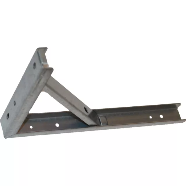 Soporte para Estante de Acero Galvanizada Largo 30 CM 3