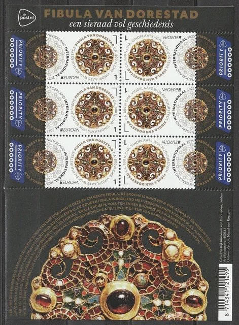 nederland-nvph-2025-vel-fibula-van-dorestad-2025-mnh-postfris