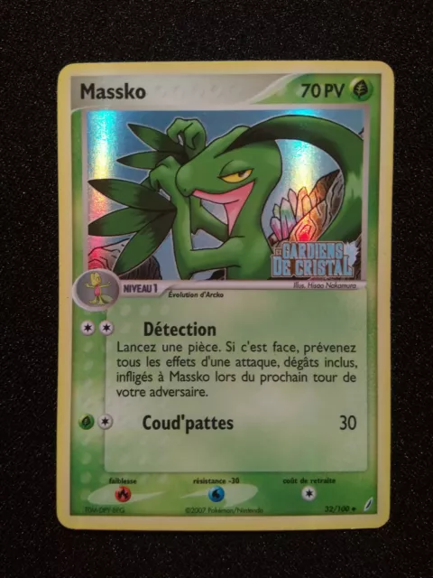 Massko 32/100 Unco Holo Reverse Ex Crystal Keepers FR Pokemon Card #89