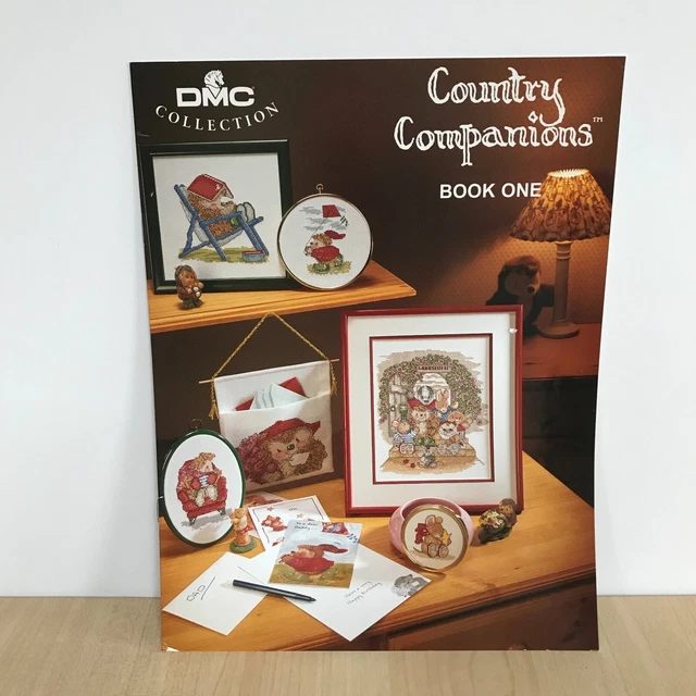 DMC COLLECTION COUNTRY Companions Cross Stitch Pattern Leaflet - Ed the ...