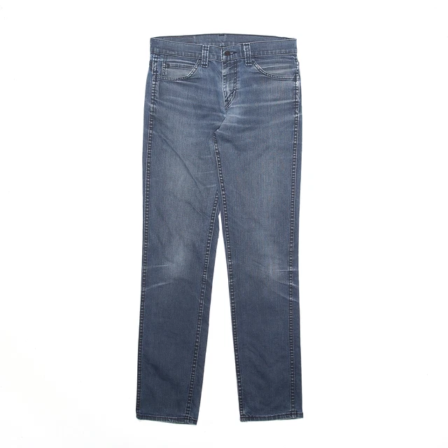 Jeans dritti Levi's 511 da uomo blu denim sottili W30 L34
