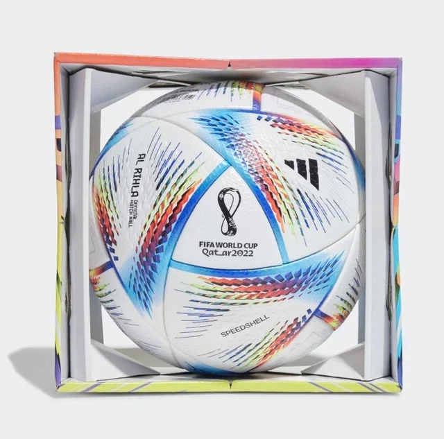ADIDAS AL RIHLA FIFA World Cup Qatar 2022 Training Ball - White/Pantone ...