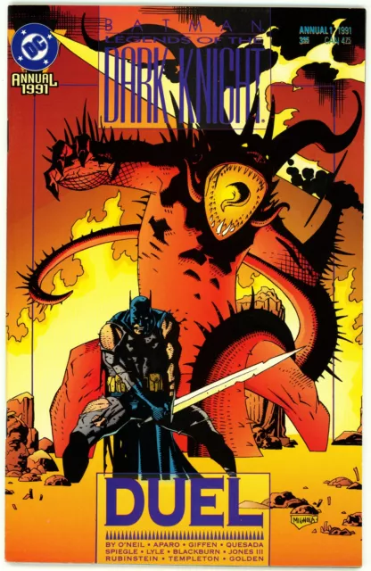 Batman: Legends of the Dark Knight Annual (1991) #1 NM- Mike Mignola Cover