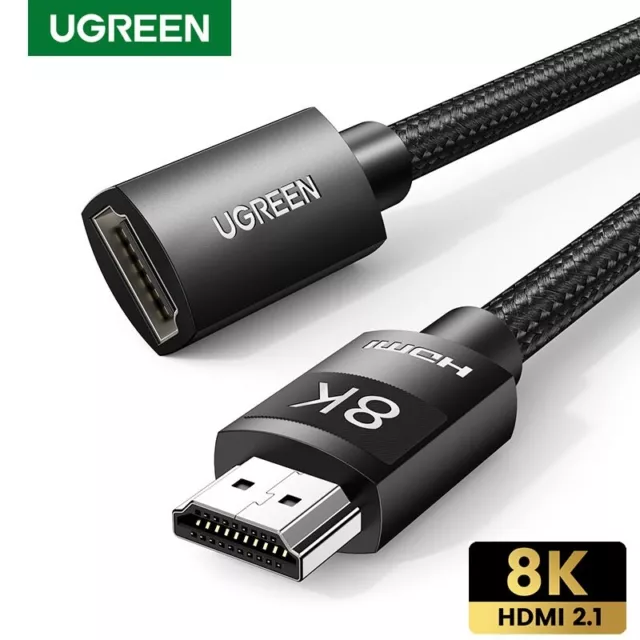 UGREEN HDMI Extension Cable 2.1 8K/60Hz Ultra High-Speed 48Gbps eARC For PC PS5