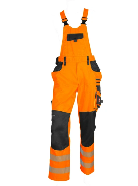 Engelbert Strauss Warnschutz-Latzhose motion Gr. 52 orange Neu