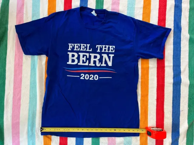 Bernie Sanders 2020 Presidential Campaign t shirt Large L  unisex feel the Bern