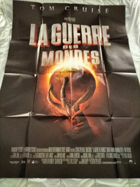LA GUERRE DES MONDES Tom Cruise Affiche de cinéma Movie Poster WAR OF THE WORLDS