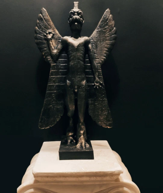 Scultura sumera Pazuzu (L'Esorcista) (VIII-VII a.C.)45CM. Replica esatta