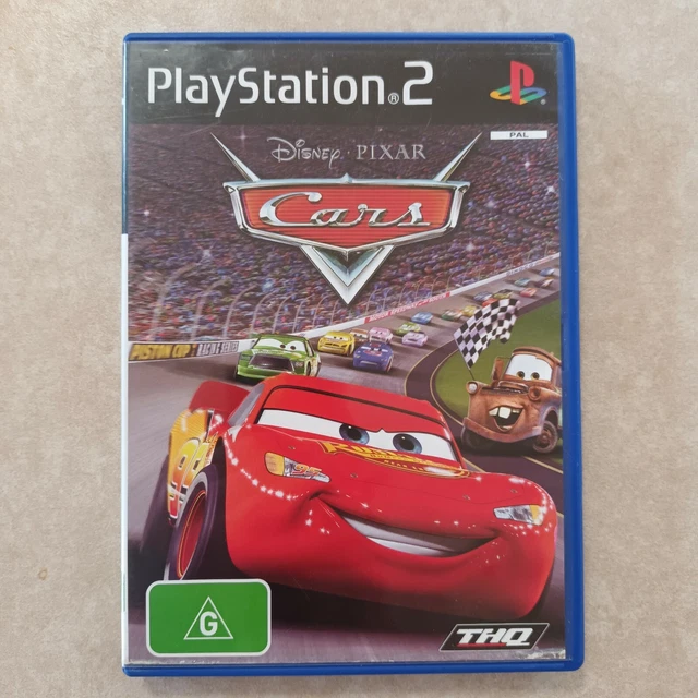 DISNEY PIXAR CARS Sony PlayStation 2 PS2 Game PAL Complete with