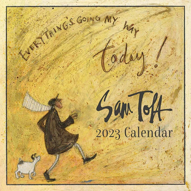 SAM TOFT CALENDAR 2023 30X30Cm Official Product Fast Uk Dispatch Fast