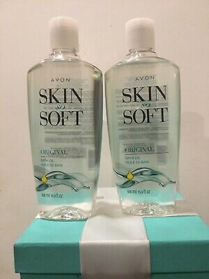 2 aceites originales Avon Skin So Soft ambos 16,9 fl oz