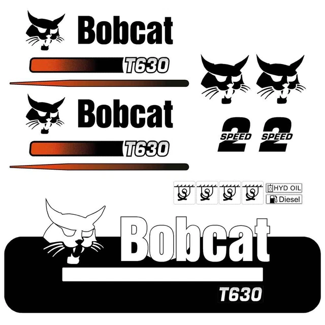 Bobcat 324 Decal Kit – Reproduction Aftermarket Stickers (Made In Australia)