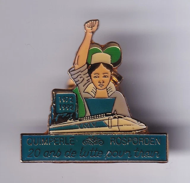 Lot De Pins SNCF, TGV, La Poste, Marathon – Collection Train