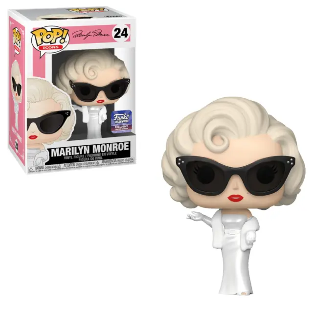 Funko Pop! Icons Marilyn Monroe Funko Hollywood Exclusive (In Protector) #24
