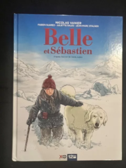 Lot BD "Belle Et Sébastien" série Complète en 3 Tomes dédicace JM Stalner EO/TBE