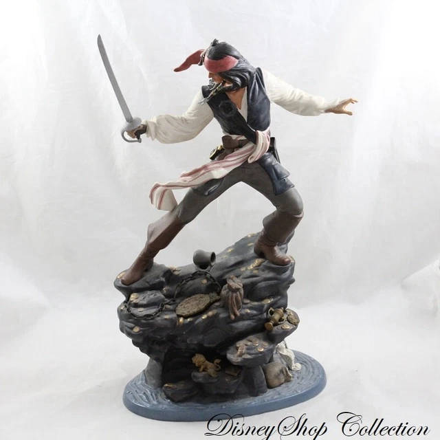 Giant action Figure Pirates Caribbean Jack Sparrow La Fin Du Monde Neca 45cm avec son - Jeux & Jouets