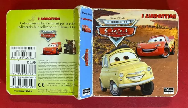 IL MONDO DI CARS MOTORI RUGGENTI Ed. Disney I Librottini (2008) Libro  illustrato EUR 4,99 - PicClick IT