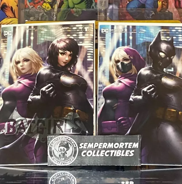 BATGIRLS #1 Kendrick Lim Mask Variant Ltd 1500 and  Minimal Dress Variant