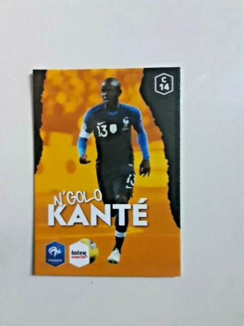 2014-2015 N’Golo Kanté Gold Foil Rookie Sticker Panini foot