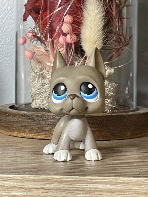 FIGURINE PETSHOP CHIEN dog argentin rose en très bon état lps 20461