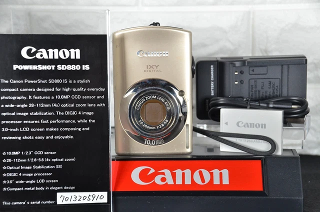 EXC】 CANON IXY DIGITAL 900 IS 3.8x FromJapan #yk3404