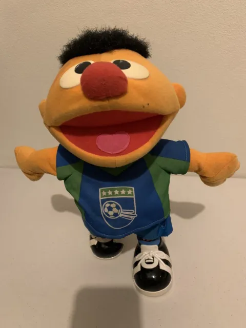 Vintage Sesame Street Ernie Football / Soccer Toy 2003 Mattel 33cm