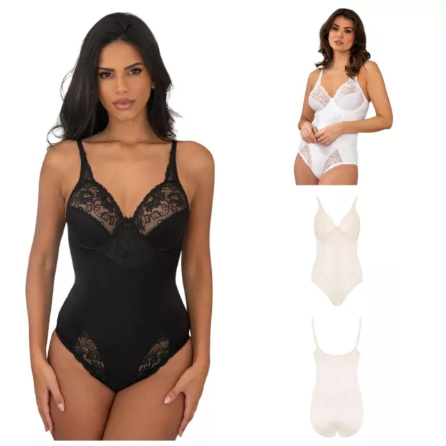 Charnos Rosalind Bodysuit Stretch Lace All In One