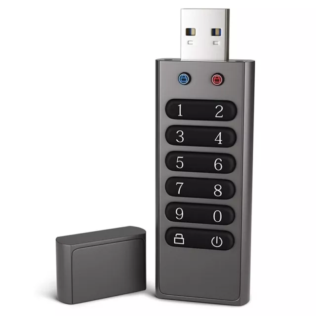 Secure USB Drive,  32GB Encrypted USB Flash Drive Hardware Password1945