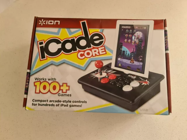Ion Icade Core Portable Arcade Gaming Platform for all iPad. Wireless Bluetooth