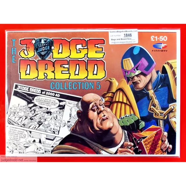 2000AD The Judge Dredd Collection # 5  Vintage Comic Strips 1 Comic UK (Lot 1846