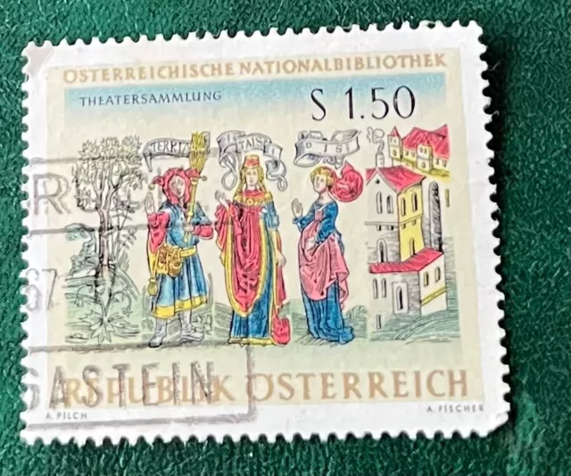 Austria 1.50s Fine used stamp E26