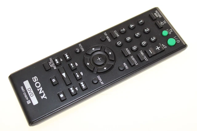 RMT-D197P Télécommande de rechange pour Sony DVP-SR510H DVP
