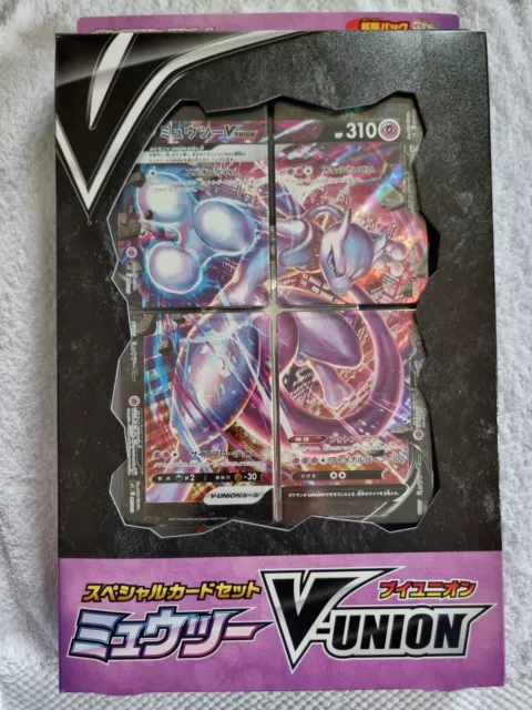 Coffret Pokemon Mewtwo V-Union Japonais