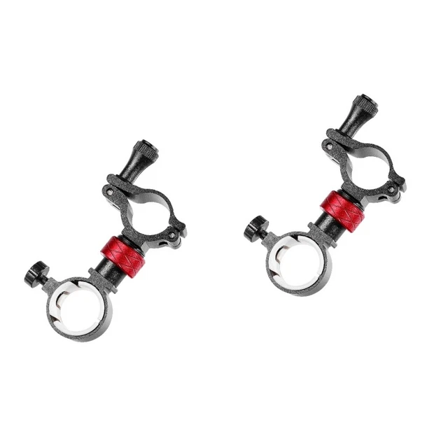 2pcs BESPORTBLE Fishing Chair Umbrella Clamp Fishing Rod Stainless Steel Holder