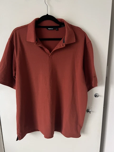 Polo Rohan Polo Plus con bottoni controllo dinamico dell'umidità arancione taglia XL