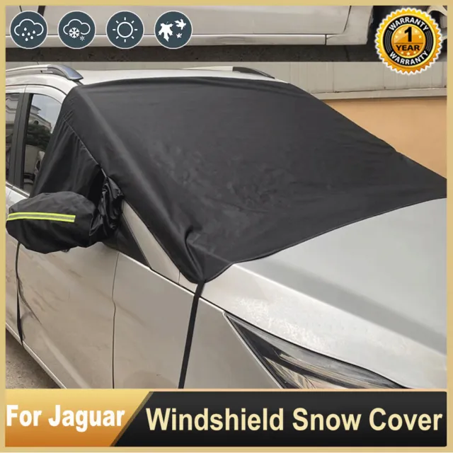 Car Windshield Cover Snow Ice Shield Blocker Oxford Cloth For Jaguar Accessories