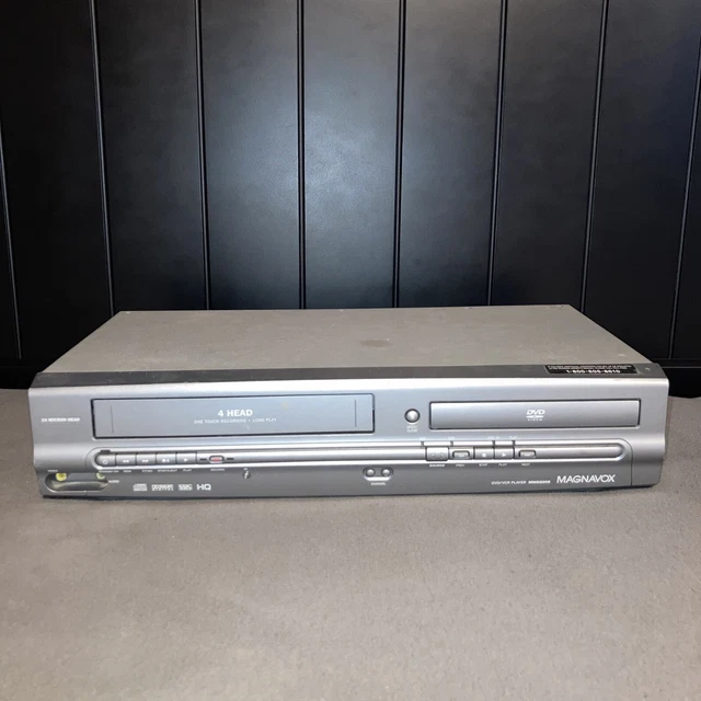 MAGNAVOX DVD/VCR COMBO Player 4HEAD HIFI VHS Recorder Model MWD2205